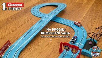 Autodráha Carrera FIRST Tlapková patrola (délka 2,9 m)