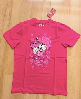 Nové - Tričko TARY Afro Pink - vel. S