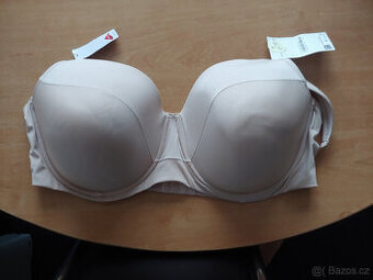 Nadměrná podprsenka 115/D, tělová, nová s visačkou