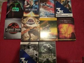 DVD Jurský park Dan Brown Karel Zeman Schwarzenegger