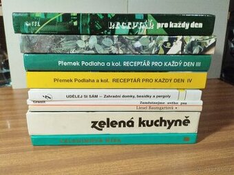 MIX 9 knih - Zahradnictví - Kuchařky