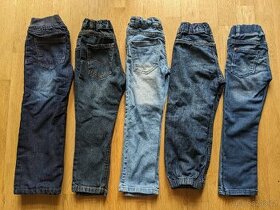 Set jeansů na chlapce 4 roky