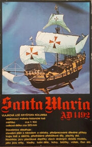 stavebnice 1:100 "Santa Maria" IGRA - 1