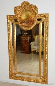 Zámecké zrcadlo s obrazem - 210 cm - krásné - 1