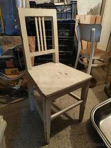 Dřevěné židle 3 ks - 1