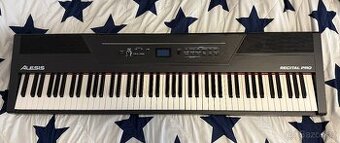 Piano Alesis Recital Pro, 88 kláves, černé