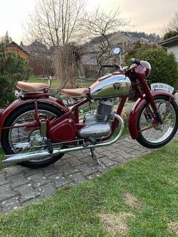 Jawa 250 Pérák r.v. 1948
