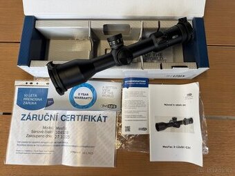 Meopta MeoTac 3-12x50 RD CZE, nová