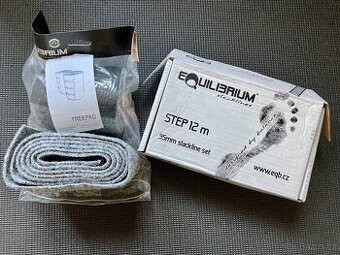 Slackline Equilibrium, set step 12 m