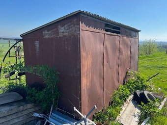Stavební bouda, přístřešek sklad