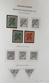 Československé známky 1918-1939