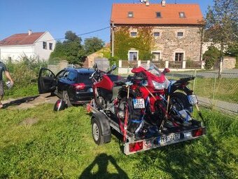 AGADOS přívěs na 3 velké motorky