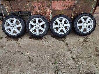 Prodám ALU kola 5x112R15 + letní pneu