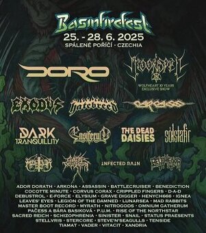 (Aktuální) BASINFIREFEST 25-28.6.2025 prodám 4 Permanentky.