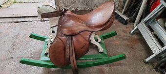 Vintage JOHS. STUBBEN SIEGFRIED 17,5" jezdecké SEDLO