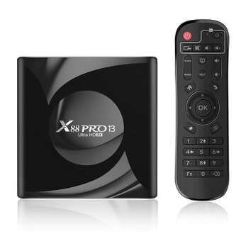 Multimediální centrum X88 Pro, Android 13, 4GB/64GB