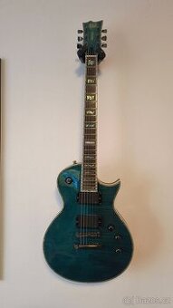 ESP LTD EC-1000 Deluxe "See Thru Blue"