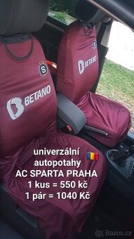 Autopotahy AC SPARTA PRAHA