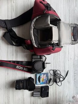 Stará výbava: Tokina 12-24, Brašna, EOS 50D