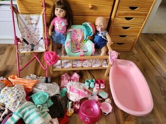 Baby Born - miminko a sestřička vč. velkého příslušenství