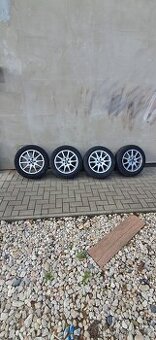 Alu kola 5J ET 35 185/60R15 letní rozteč 5x100
