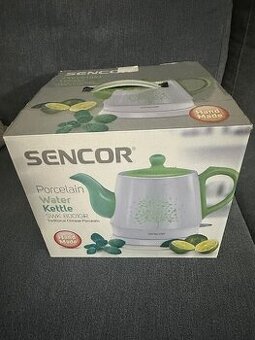 Rychlovarná porcelánová konvice Sencor