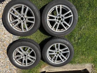 Prodám 17" ALU kola se zimními pneumatikami - 1