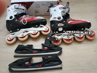 Brusle nastavitelné 2v1