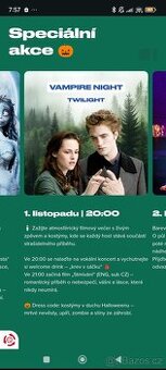 Vampire night - Twilight v Sunset Cinema Prague