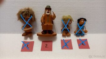 RETRO  DŘEVĚNÉ  FIGURKY