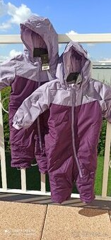 Zimní kombinézy - pro dvojčátka (vel.86) NOVÉ (cena za ks)