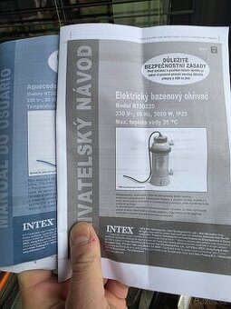 Prodám ohřev bazénu,průtokový