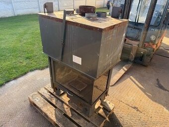 Rohové krbové kamna