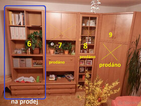 Knihovna, regál, nastavba Borys