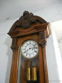 Hodiny pendlovky Fürst & Baum vteřinovka - 1