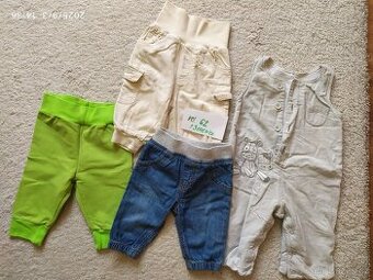 Tepláky a kalhoty vel. 62