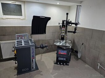 Pneuservisní stroje - vyvažovačka + zouvačka - 1