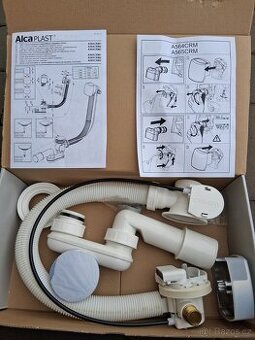 Vanový sifon Alcaplast, automat