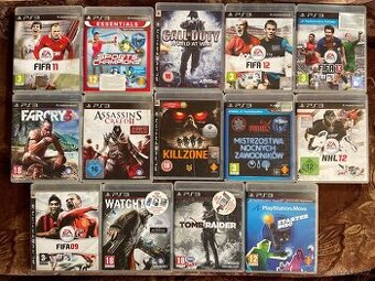14 ks Blu-ray PS3 hry