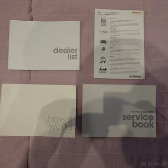 Honda CR-V IV návod + servisní knížka