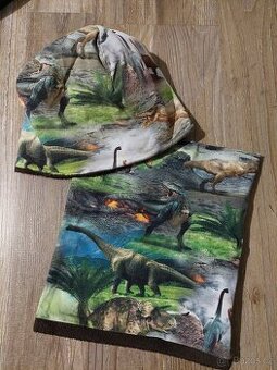 Dětská zimní čepice a nákrčník