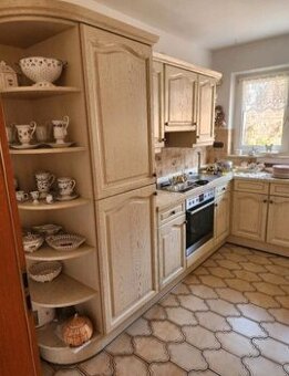 Venkovská linka světlý dub se spotřebiči,6206