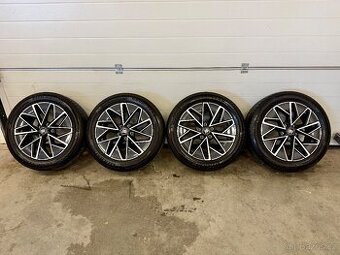 4x Alu kola Škoda + pneu 205/55 R17
