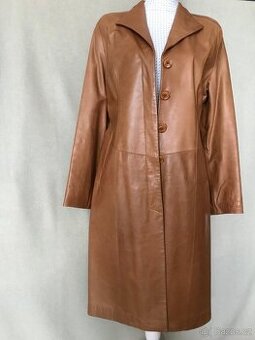 Dámský kožený kabát vel. M/38
