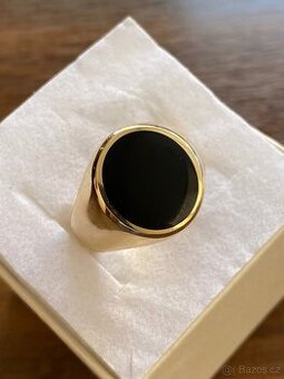 Zlatý pánský prsten