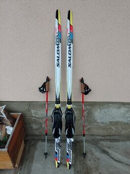 Dětský běžkařský komplet SALOMON EQUIPE JUNIOR  136cm