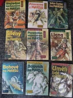 Edgar Rice Burroughs 9 knih z marsu