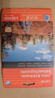 Turistická mapa NP Urho Kekkosen Finsko