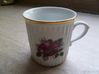 Retro hrnky, sada nová, česká výroba