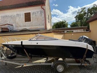 motorový člun AZ Boat M560+ Yamaha 150HP + podvozek